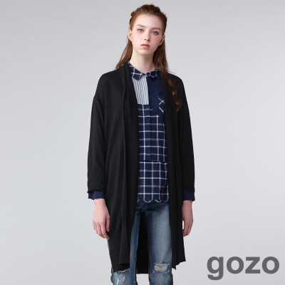 gozo-實踐家生活宣言長版罩衫-二色