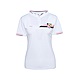 FILA 女抗UV吸濕排汗POLO衫-白 5POS-1505-WT product thumbnail 1