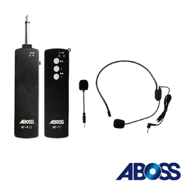 ABOSS 輕巧型2.4G無線麥克風(MP-R12)