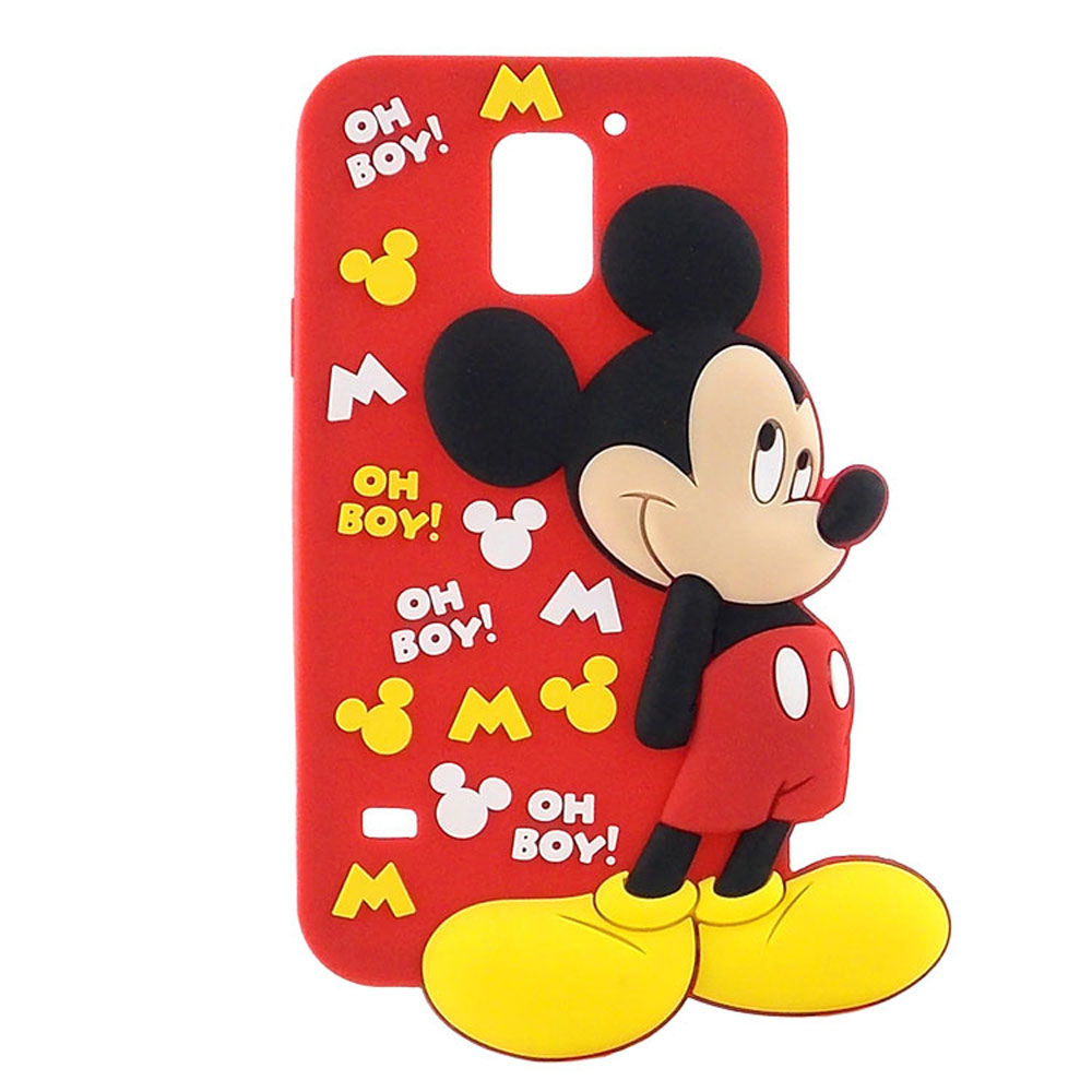 Disney Samsung Galaxy S5 米奇全身2D立體保護套