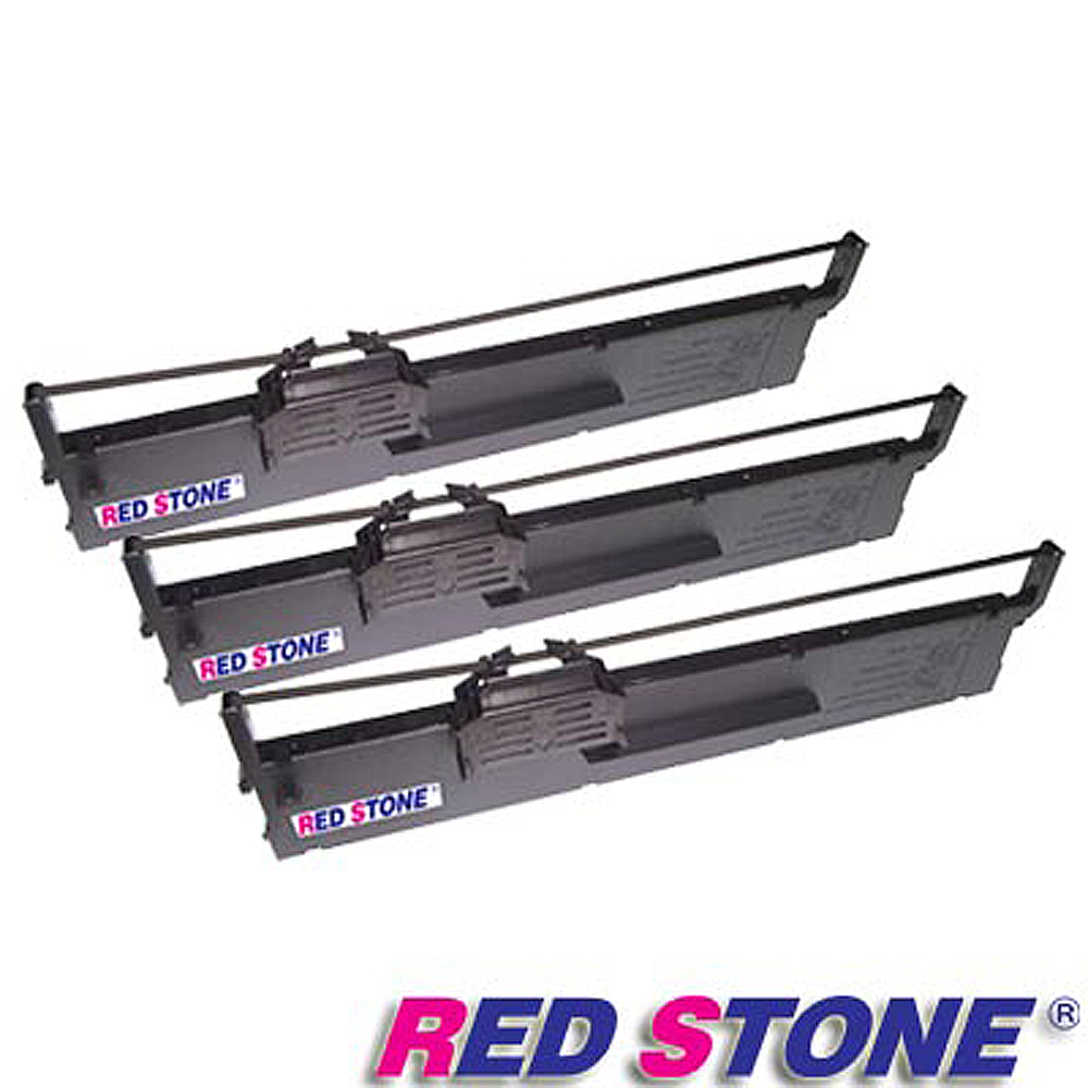 RED STONE for EPSON S015339/PLQ20黑色色帶組(1組3入)