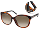 CHLOE太陽眼鏡 典雅LOGO貓眼款/琥珀棕#CL668SA 219 product thumbnail 1