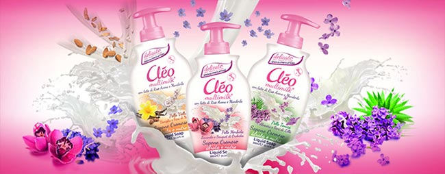 Cleo 輕柔雙效香氛潔顏乳-薰衣草與蘭花300ml