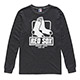 MLB-波士頓紅襪隊LOGO印花長袖T恤-深麻灰 (男) product thumbnail 1