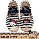 HELLO KITTY X Ann’S親子系列小幸運達利刺繡草編童鞋-黑 product thumbnail 1