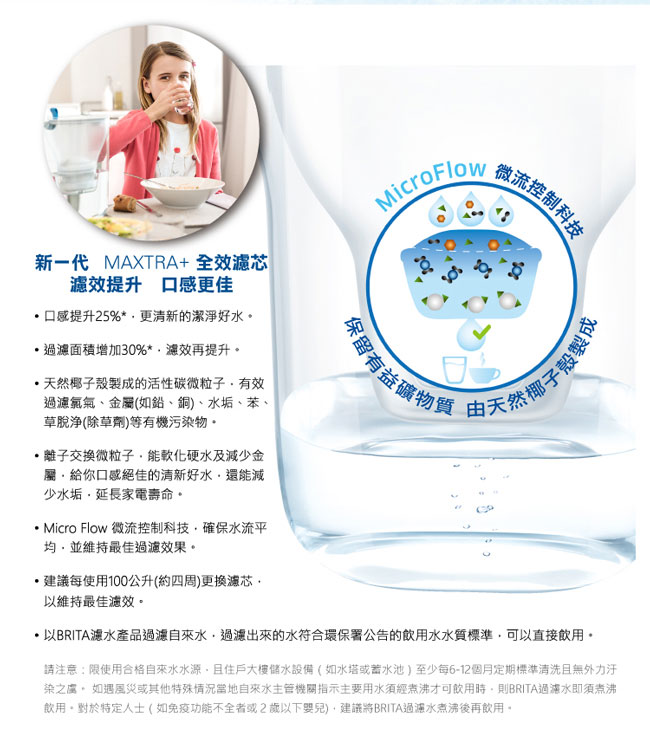 BRITA 馬利拉花漾壺+1入MAXTRA Plus濾芯(共2芯) (快)