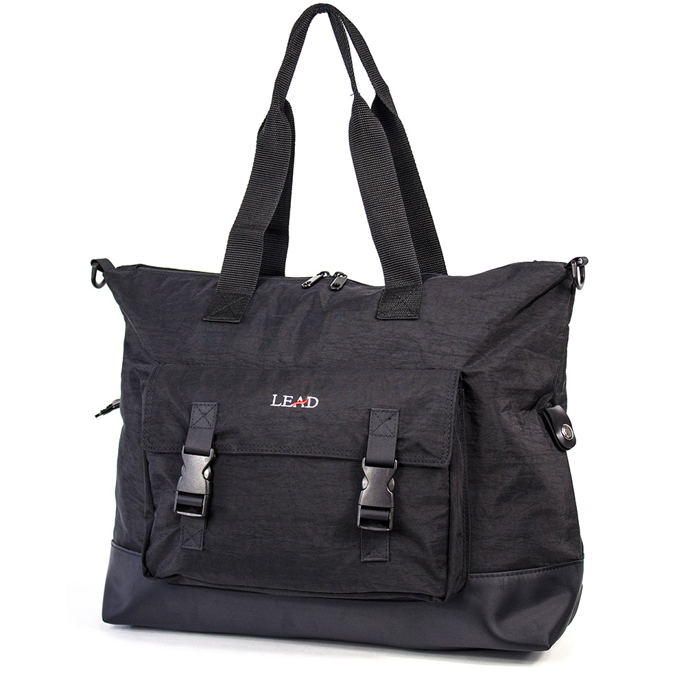 aaronation - LEAD系列肩背手提拉桿行李袋-URA-LD8850-黑