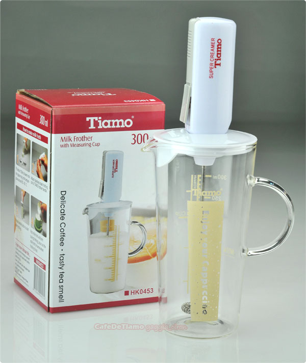 Tiamo 電動奶泡器把手含杯組 (HK0453)