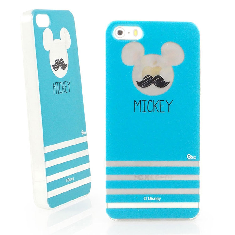 Disney iPhone 5/5S / SE 現代風透明手機殼-米奇/米妮