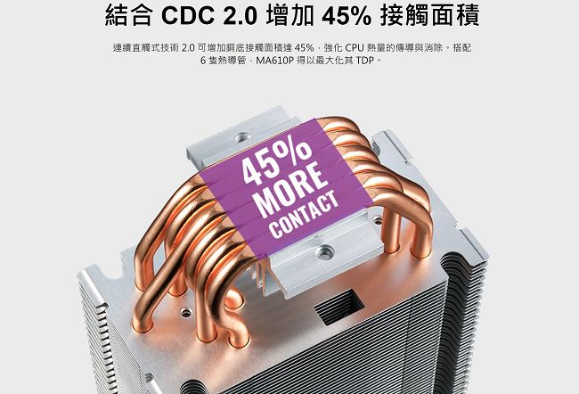 Cooler Master MA610P RGB CPU散熱器