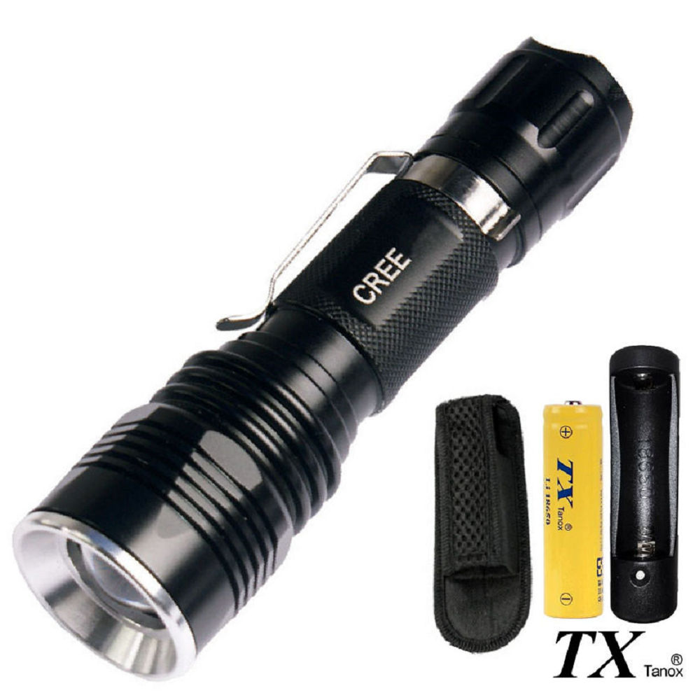 特林TX美國CREE NEW L2 LED變焦三段式照明手電筒(TK-38)