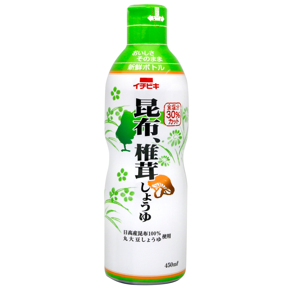 Ichibiki 昆布香菇風味醬油(450ml)