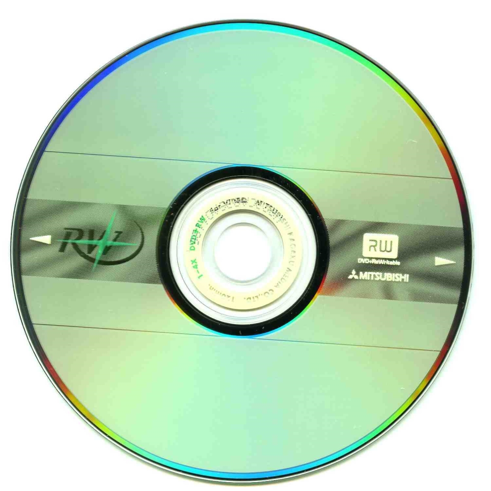 三菱 4X  DVD+RW 4.7GB燒錄片 10片裝