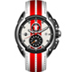 MINI Swiss Watches 跑旅時尚計時腕錶-紅x白/45mm product thumbnail 1