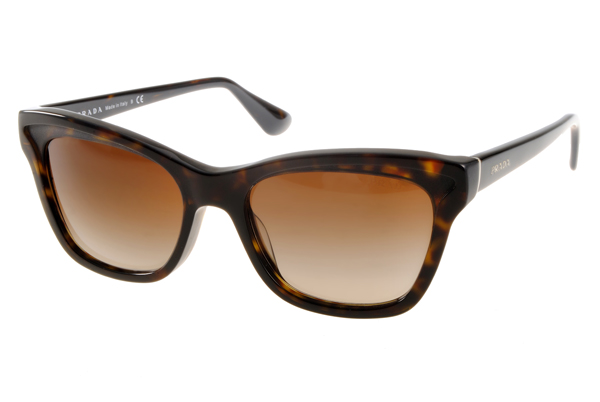 PRADA太陽眼鏡 明星貓眼款/琥珀#SPR16PA 2AU6S1