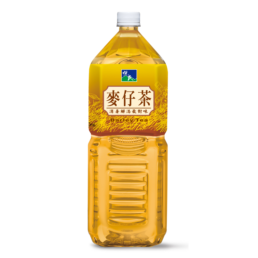 悅氏 礦泉茶品麥仔茶(2000ml x8入)