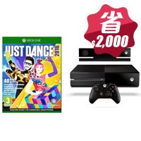 XBOX ONE+Kinect 同捆主機加贈舞力全開2016