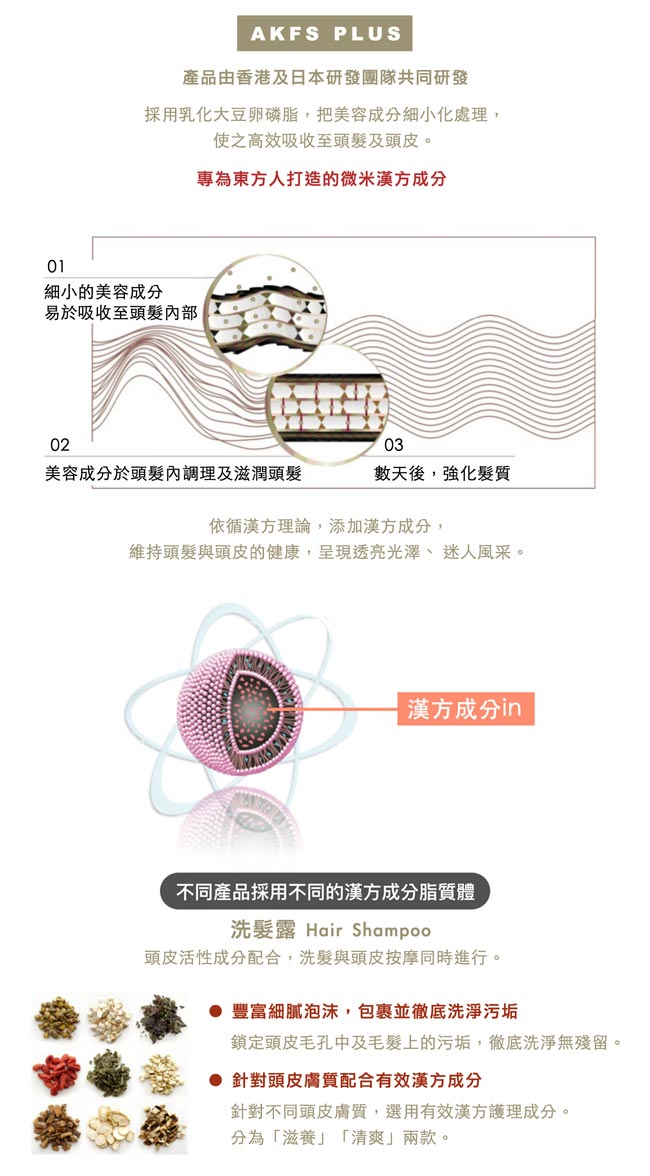 AKFS PLUS添葹蔓 滋養柔順洗髮露 送 羅崴詩 八排式電熱造型梳