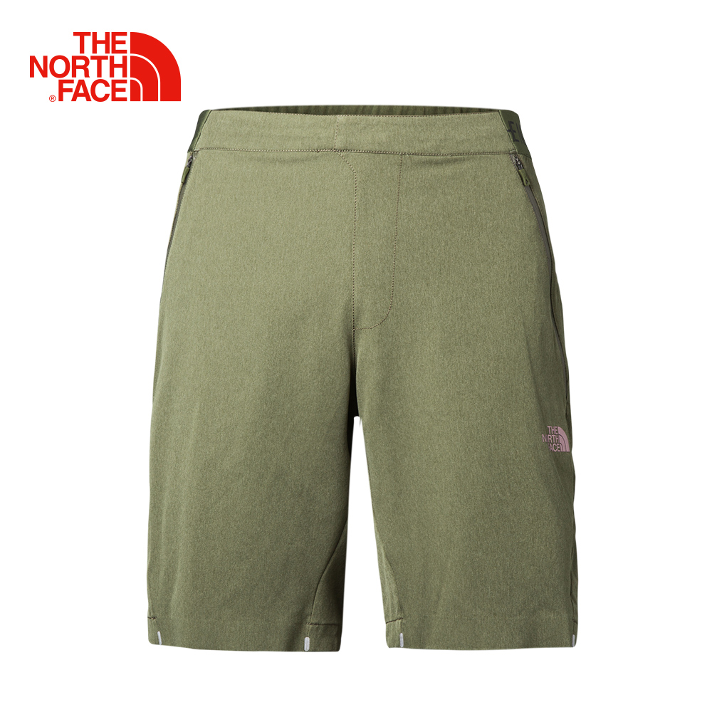 The North Face男款綠色舒適短褲