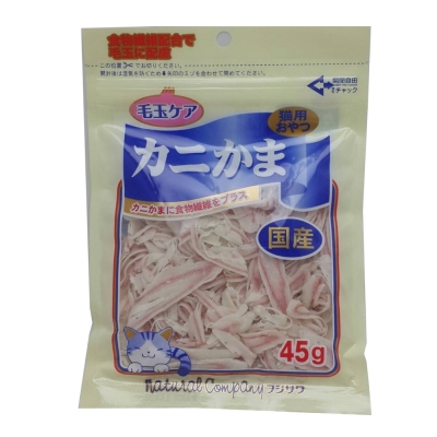 日本零食 藤澤高纖蟹肉絲 45g  (三包組)