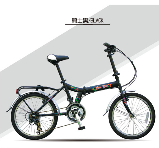 BIKEDNA JY-FISH 台灣製 20吋21速 Y型折疊車