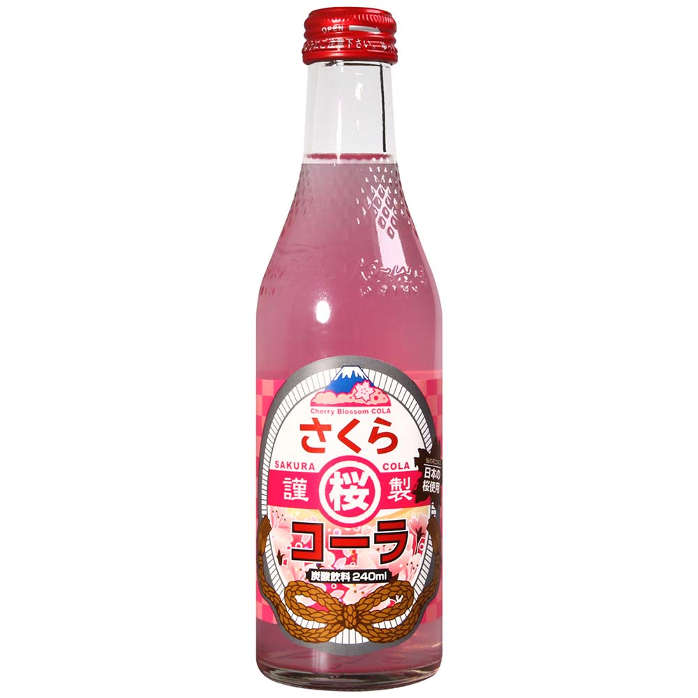 木村飲料 木村碳酸飲料-櫻花可樂風味(240ml)