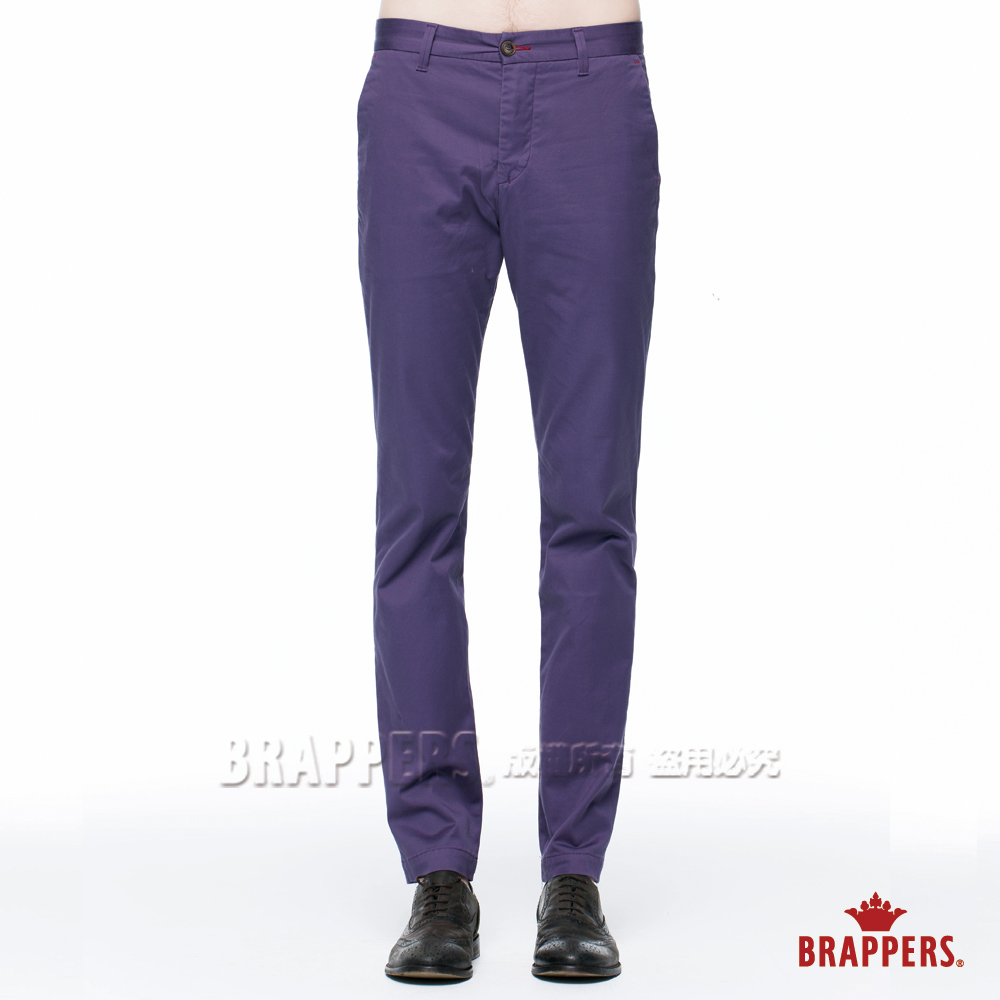 BRAPPERS 男款 HC Cargo系列-彈性直筒褲-紫