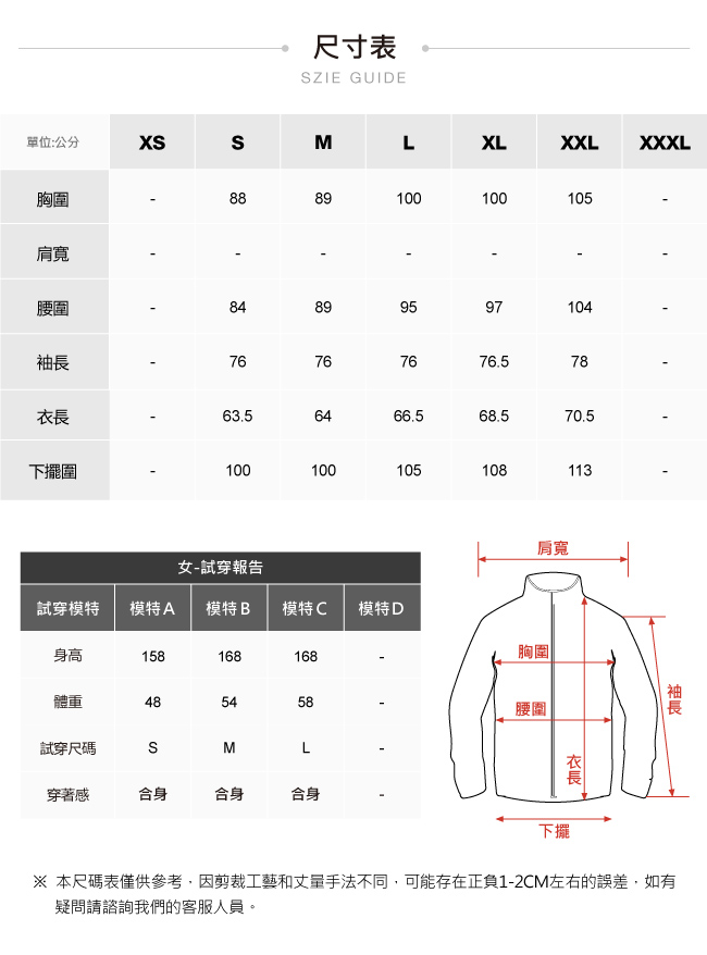 The North Face北面女款黑色舒適輕量風衣