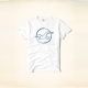 Hollister 經典海鷗圓圈設計印刷短袖T恤-白色 HCO product thumbnail 1