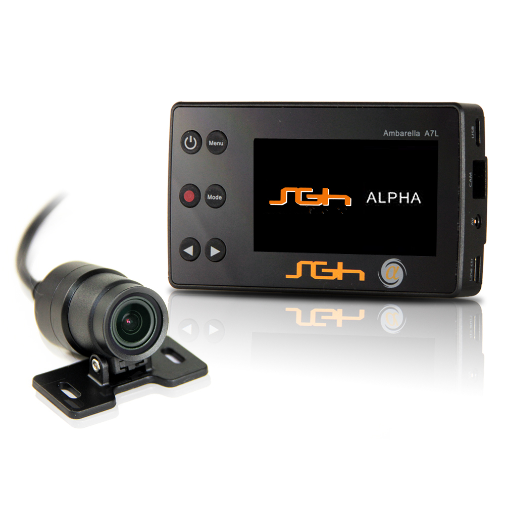 SGH ALPHA Full HD 1080P 機車版 分離式鏡頭 行車記錄器