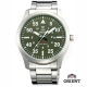 ORIENT 東方錶 SP 系列 飛行運動石英錶-綠色/44mm product thumbnail 1