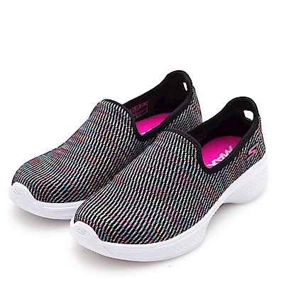 SKECHERS (童) 女童系列GO WALK 4 - 81165LBKMT