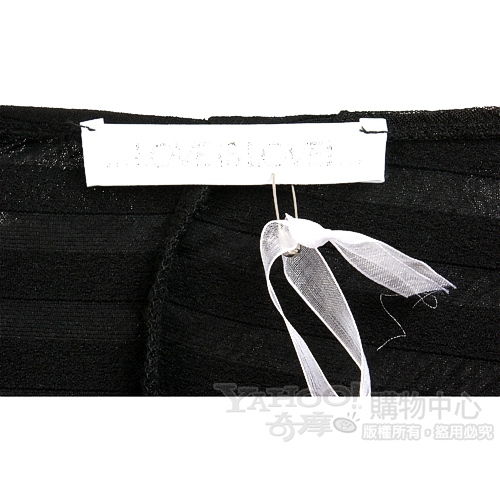 Love Sex Money 黑色性感平口洋裝