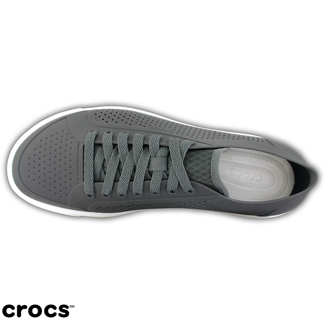 Crocs 卡駱馳 (男鞋) 都會街頭洛卡繫帶鞋 204872-07I