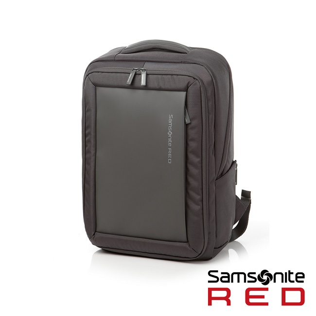 Samsonite REDBAGFORD時尚大容量休閒筆電後背包M15吋(灰)