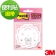 3M 利貼狠黏Kitty造型便條紙-緞帶 product thumbnail 1