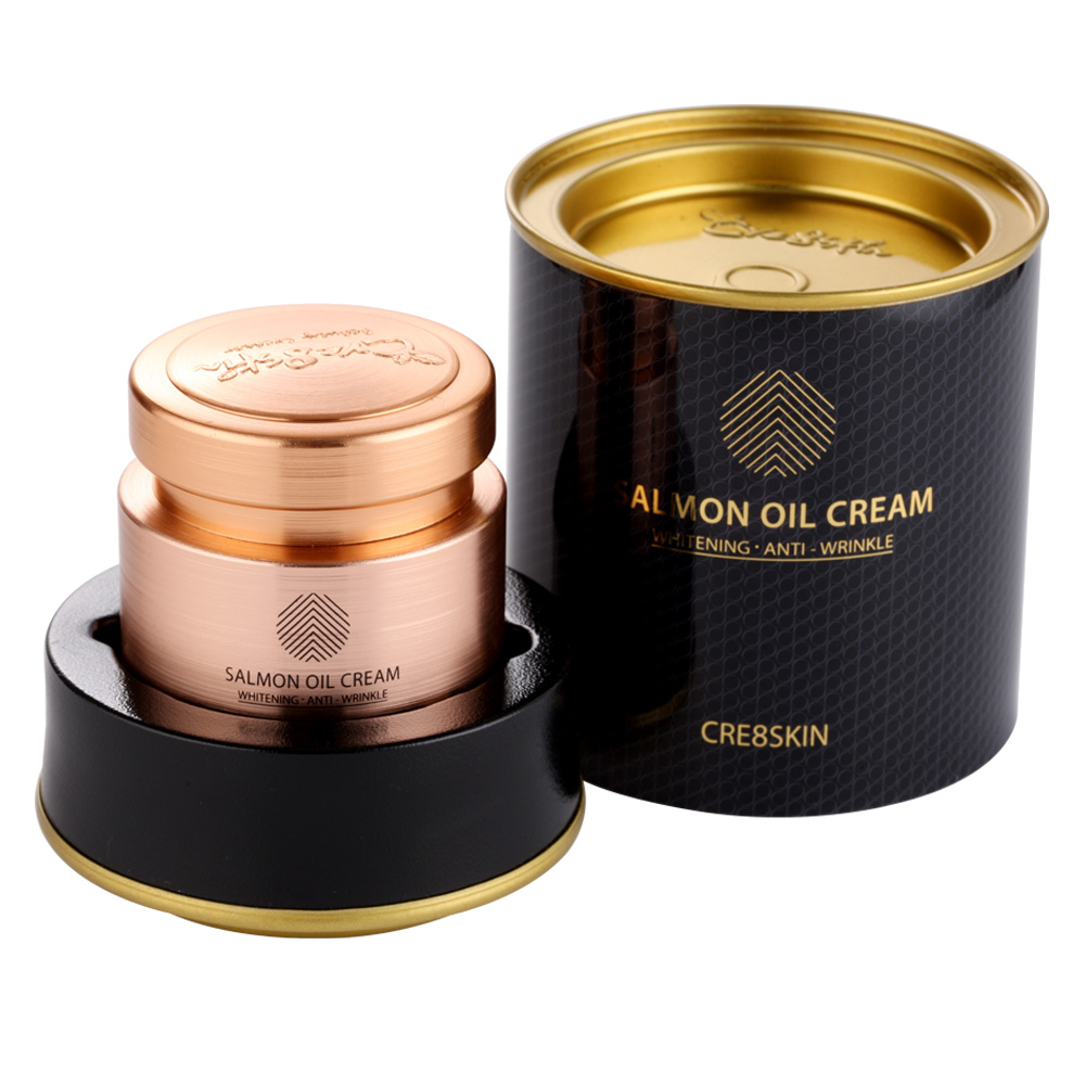 韓國Cre8skin SALMON OIL CREAM 鮭魚霜 80g