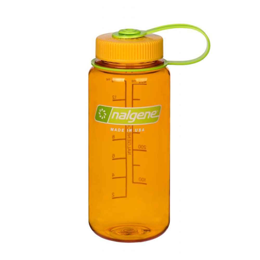 Nalgene 寬嘴水壼(500cc)-柑橘