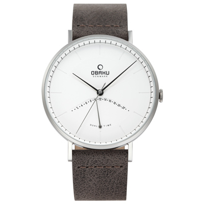 OBAKU 返轉世界時尚腕錶-V213GUCIRJ/42mm