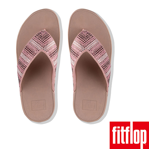 FitFlop STROBE? TOE-THONG SANDALS灰粉