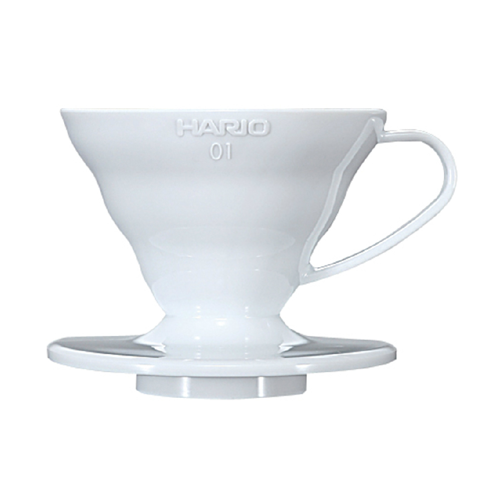 HARIO-V60白色01樹脂濾杯1~2杯 / VD-01W