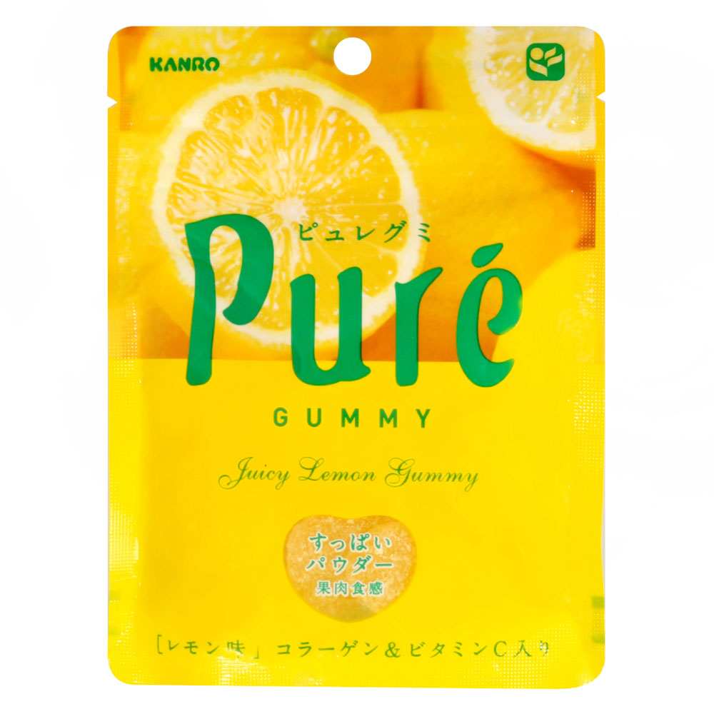 KANRO甘樂 Pure檸檬軟糖(56g)