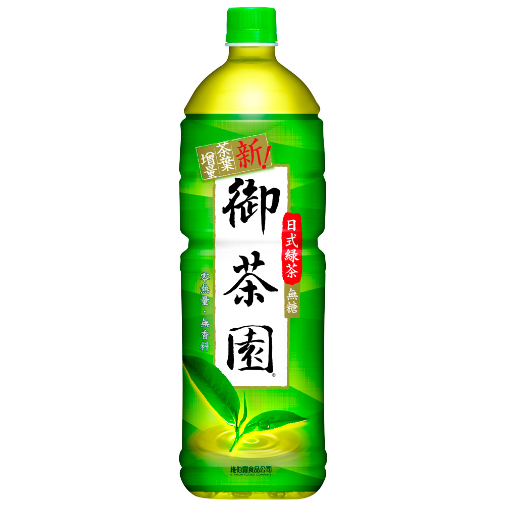 《御茶園》日式綠茶-無糖 (1250ml/罐)