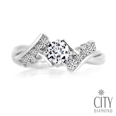 City Diamond 引雅 30分求婚華麗鑽石戒指