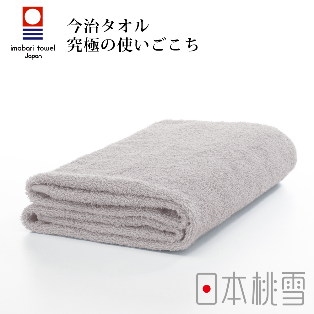 日本桃雪今治飯店浴巾(淺灰)