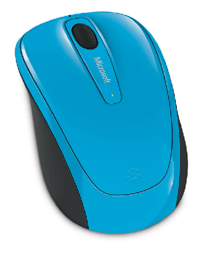 Microsoft 微軟 無線行動滑鼠 3500(藍色)