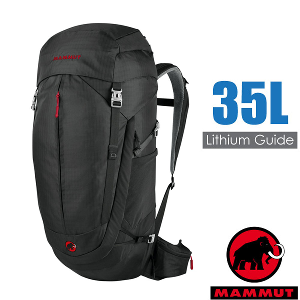 【瑞士 MAMMUT 長毛象】新 Lithium Guide 登山健行背包35L_黑