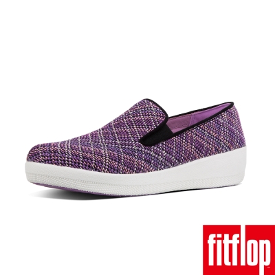 FitFlop SUPERSKATE KNIT LOAFERS-紫