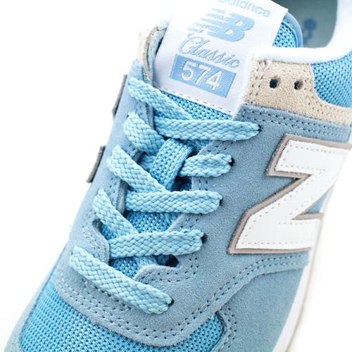 New Balance-女復古慢跑鞋WL574ESB-藍