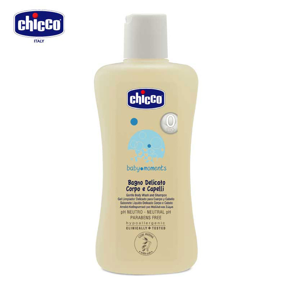 chicco-寶貝嬰兒溫和洗髮/沐浴露(初生寶寶專用)200ml